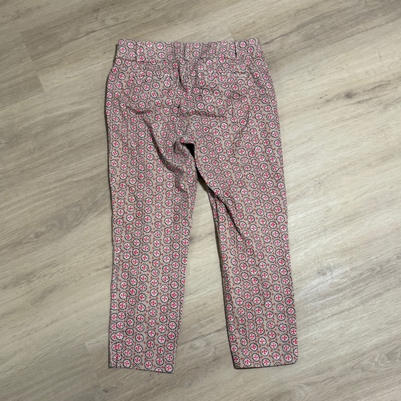 LOFT Ankle Riviera Patterned Print Pant - Picture 5 of 5